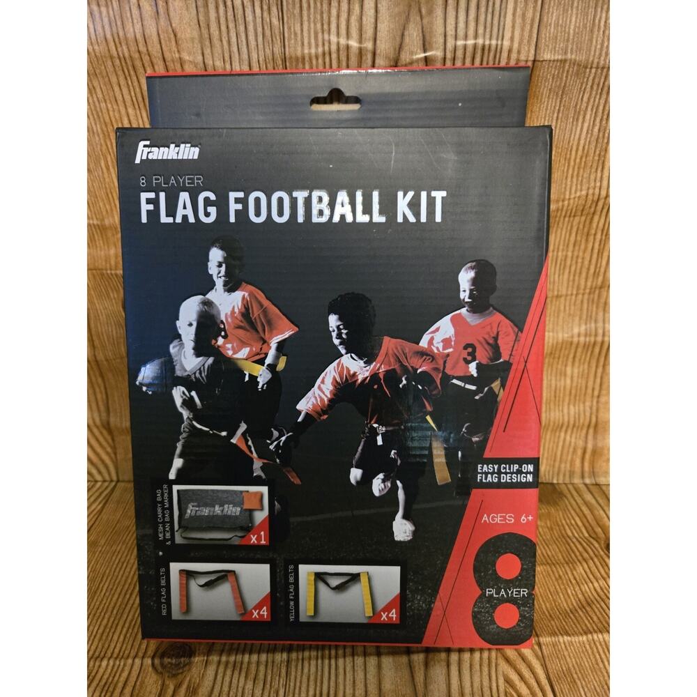 Flag Football Kit 8 Player: Bag Franklin *New* ( SKU345)